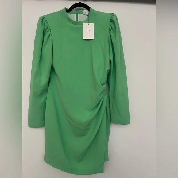 NWT- A.L.C. Jane Long Sleeve Dress- Size 10 - Picture 3 of 7